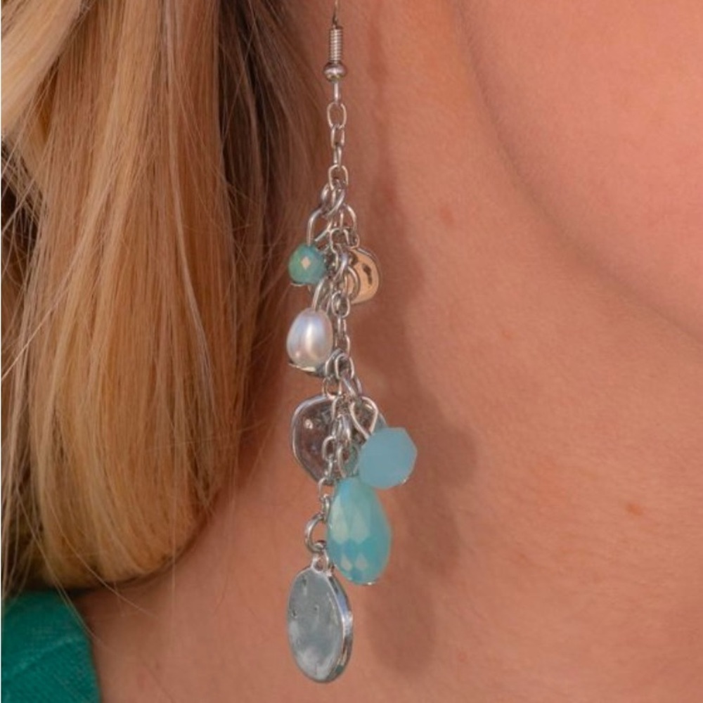 Refreshing Rapture - Blue Earrings